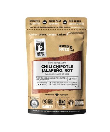 Bremer spice trade chipotle chili jalapeno spice ground chilipulver with a spicy & smoky taste ideal for chili con carne salsa and marinaden 50g 50 g (1 Pack)