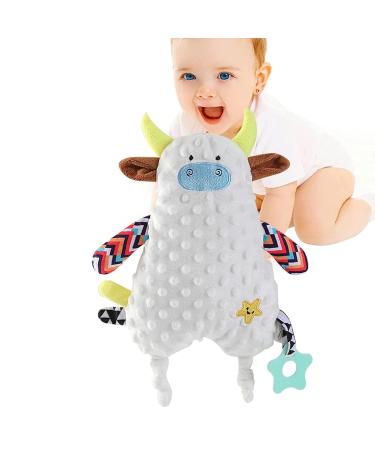 Delightful Plush Animal Fixed Toys for Babies | Soft Bite Ring & Pedagogical Toys for Infants Toddlers & Children - DELR Roller Blind Cattle - Buy Online on GoSupps.com