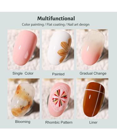 Saviland 3-in-1 Pudding Gel Nail Polish Set - Black, White, Silver | Nail Art Paint for Professional Salons & Starters - Buy Online on GoSupps.com