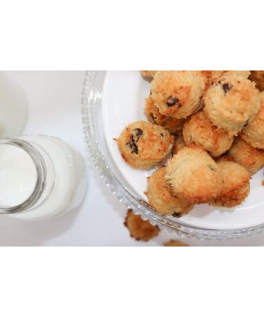 Keto Coconut Macaroons - Gluten Free & Low Carb Snacks - 16 Artisan Macaroons - Woman Owned Business - Buy Online on GoSupps.com
