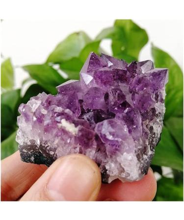 Natural Crystal Rough 80-100g 1-6PCS Natural Uruguay Amethyst Cluster Cave Pieces of Original Stone Specimens Placed (Size : 6pcs) - Buy Online on GoSupps.com