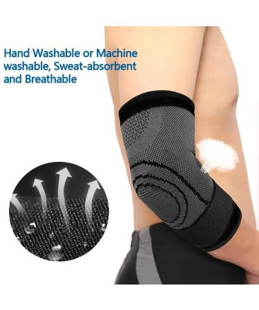 Ellenbogen Bandage for Tennis Elbow | Professional Arm Support for All Sports | Men & Women Fitness Bandage - Buy Online on GoSupps.com