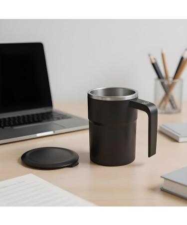 Caf Avec M lange Automatique | 380ml Accessoire De Boisson Original Avec M lange Automatique - Caf Avec M lange Automatique Pour Boissons Cacao Pour Femmes Hommes Maison Cuisine Anniversaire Noir - Buy Online on GoSupps.com