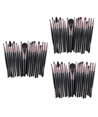 FRCOLOR 60 Pcs Makeup Brush Set - Professional Cosmetic Tools for Foundation Powder & Eyebrow - Ideal Makeup Accessories for Flawless Beauty - Buy Online on GoSupps.com
