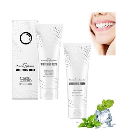 Zero 10% Nano-Hydroxyapatite Toothpaste, Whitening Toothpaste, Removes Stains on Sensitive Teeth, Enamel Repair for Adults and Children Oral Care (2pcs)