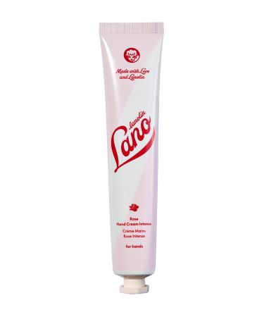 Lanolips Hand Cream Intense Rose - Hydrating Hand Lotion with Lanolin  Vitamin E + Shea butter - Great for Dry  Cracked Hands + Cuticles - Cruelty-Free  Vegetarian (50ml / 1.69 fl oz)