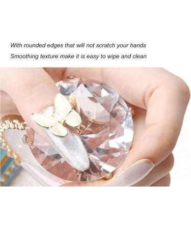  MAMJENNI Decorative resin nail plate mixed colors exquisite palette of gel nail paint photo props (gold) - Buy Online on GoSupps.com