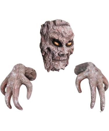 Unique Border Tree Ornament & Creative Bark Face Halloween Makeup Props - Buy Online on GoSupps.com