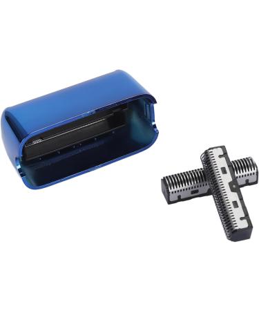 High-Quality Electric Trimmer Head Foil - Stainless Steel Replacement Trim Foil for Perfect Fit (Blue) | Spiral Surfaces & Curved Edges - Buy Online on GoSupps.com
