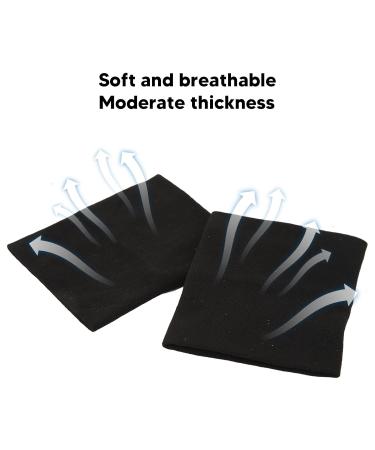 Compression Wrist Brace - Pain Relief Support Sleeve for Tendonitis Carpal Tunnel & Arthritis - Soft Breathable & Skin-Friendly - 1 Pair - Black - Buy Online on GoSupps.com