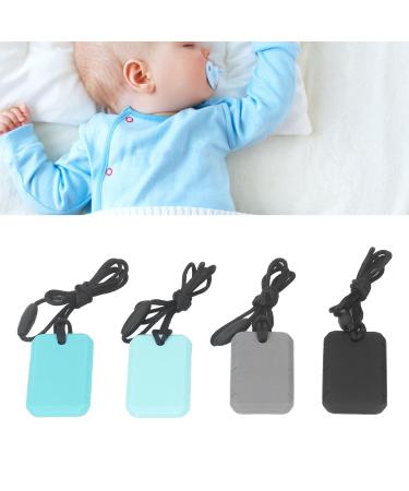 Buy Sensory Chew Necklace for Anxiety Relief | Silicone Pendant for Autism & ADHD - Soft Chewing Surfaces - Buy Online on GoSupps.com
