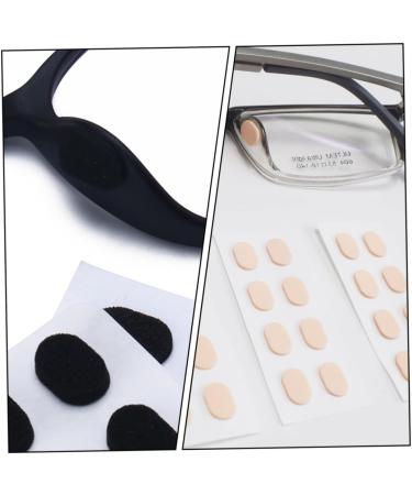 Lurrose 60 Sheet Self-Adhesive Sponge Cushion Nose Pads for Glasses - Plastic Metal Sunglasses Accessories - Assorted Colors (3 Pieces) - Buy Online on GoSupps.com