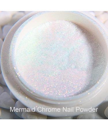 Gootrades Chrome Nail Powder Set - Glazed Donut & Mermaid Aurora Pigment for Stunning Chrome Nail Art | Gel Manicure Makeup Kit - Buy Online on GoSupps.com