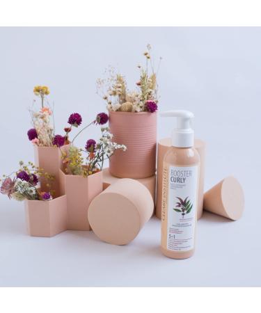 Phergal Laboratorios Clear Institute Booster Curly Leave in conditioner without rinsing hydrates and defines your curls more volume and shine without frizz 98 natural ingredients 200 ml - Buy Online on GoSupps.com