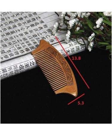 Comb Natural Comb Dense Teeth Beard Comb Massage Comb Hair Care wooden comb (Color : 5) - Buy Online on GoSupps.com