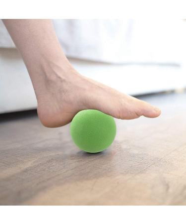 Seprendi Portable Fitness Ball for Muscle & Foot Exercise - Green Relaxation Massager for Body Tiredness - Buy Online on GoSupps.com