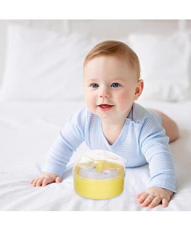 Idezek Body Powder Puff Body Powder Applicator Toddler Body Powder Applicator and Container Toddler After Bath Powder Puff Kit  - Buy Online on GoSupps.com
