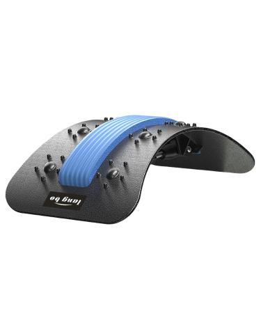 Back extension massage device lumbar spine back cracker board adjustable multifunctional back extension back nack device wear-resistant back extensor to support the spine