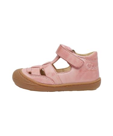 Naturino WAD-Leather Closed-Toe Shoes 7 UK Child Pink