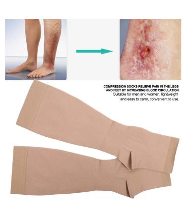 Compression Socks 33-46 mmHg for Men & Women | Knee-High Athletic Fit for Running Travel & Relaxation - International Shipping - Buy Online on GoSupps.com