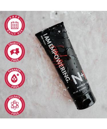 N+B Moisturizing Body Wash for Men & Women | Hydrating Argan Oil & Vitamin E | Sulfate-Free Paraben-Free Gluten-Free | Cruelty-Free Skin Care | Made in the USA | 8 oz - Buy Online on GoSupps.com