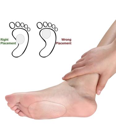 URAQT High Heels Pads - 3 Pairs Metatarsal & Ball of Foot Cushion for Women - Gel Insoles Prevent Blisters & Calluses - Transparent, Reusable - Buy Online on GoSupps.com