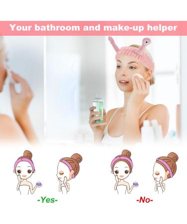 Heyu-Lotus 3 PCS Face Wash Headband Set - Elastic Coral Fleece Makeup Headbands for Women - Ideal for Skincare, Shower, and Sports - Buy Online on GoSupps.com
