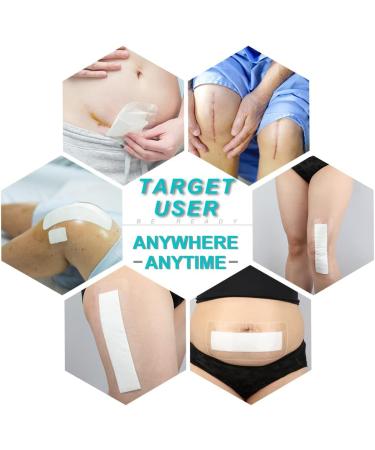 Waterproof Wound Adhesive Bandage Shower Cover Island Dressing Bordered Gauze 4x10 Inch (25 Pack) - Ideal for Knee, Hip, Arm, Leg Incision, Post-Surgery, and Spinal Surgery - Buy Online on GoSupps.com