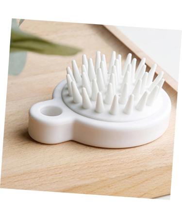 Frcolor 4-Piece Hair Washing Shampoo Brush Set | Pink Scalp Massager & Banana Hair Clips | Effective Cleaning Scrubber for Healthy Hair Care - Buy Online on GoSupps.com