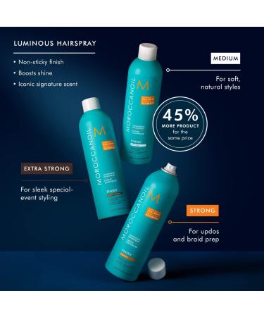 Moroccanoil Limited Edition Supersized Luminous Hairspray 14.6 Fl Oz - Medium - Buy Online on GoSupps.com