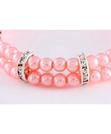 2 Pcs Pet Necklace Elastic Pearl Collar for Cats and Dogs Decorative Items for Cats and Dogs S Color 2 - Buy Online on GoSupps.com