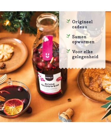 Pineut Mulled Wine Red Mulled Wine Spices Red Wine Cinnamon Star Anise Cardamom & Cloves Winter Drink DIY Package Christmas Warm & Cozy Enjoy - Buy Online on GoSupps.com
