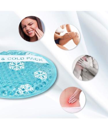 Reusable Small Gel Bead Ice Pack for Hot and Cold Therapy - Pain Relief for Breastfeeding, Kids, Headaches, and Sinus Relief - Buy Online on GoSupps.com
