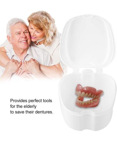 Buy Premium Storage Box for Artificial Teeth with Filter Sieve - Dentures Organizers | White Opulent Garden - Buy Online on GoSupps.com