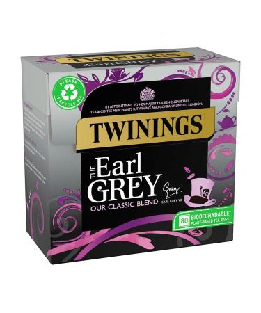 Twinings 80 tea bags (Earl Grey) - Black English tea with bergamot and lemon aroma - imported by Shestore24 - Buy Online on GoSupps.com