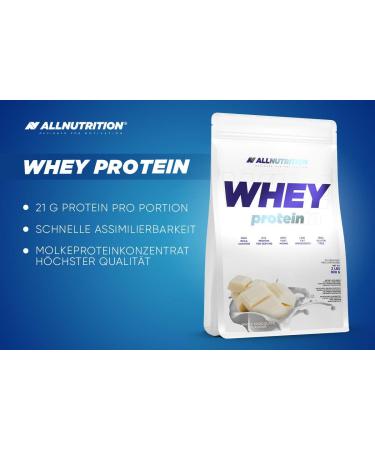 ALLNUTRITION Whey Ultra Protein - 908g White Chocolate | Premium Bodybuilding Protein Powder for Optimal Muscle Growth - Buy Online on GoSupps.com