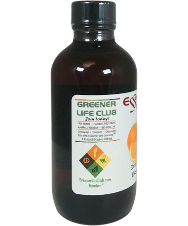 Essential Depot Orange Sweet Essential Oil - GC/MS Tested - Supplied in 4 oz. Amber Glass Bottle with Black Phenolic Cone Lined and Safety Sealed Cap - Buy Online on GoSupps.com
