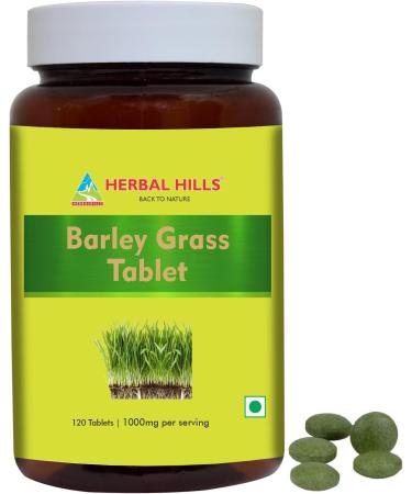 HERBAL HILLS Alfalfa Leaf Powder and Barley Grass Tablets Pack of 2 Combo - Buy Online on GoSupps.com
