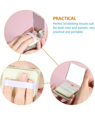 Mobestech 1 Set Sheets Oil Blotting Paper Oil-Absorbing Papers Oil Absorbing Roller Facial Oil Face Cleaning Paper Absorbing Tool Face Cleaning Oil Paper Tissue Paper Paper Shrink Pores - Buy Online on GoSupps.com