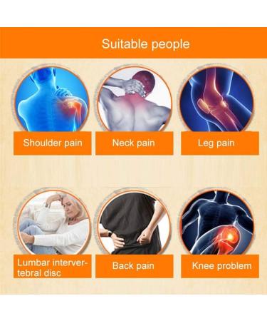 Dewin Pain Paving Moxibustion Stickers - Self-Warming Pain Relief for Neck Shoulder & Back Pain | 20PCs Box - Buy Online on GoSupps.com