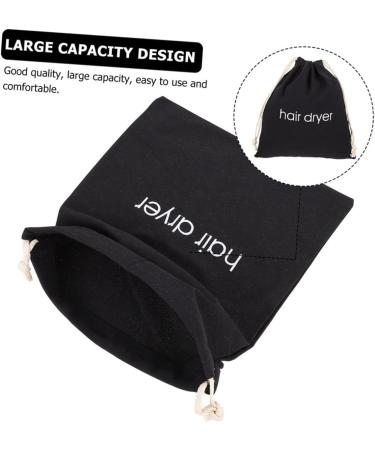 Healeved 2pcs Hair Dryer Storage Bag Mini Makeup Kit Canvas Cosmetic Bag Blow Dryer Bag Hair Bag Fabric - Buy Online on GoSupps.com