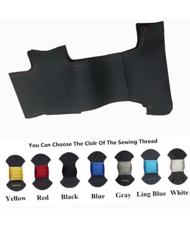 KORP For BMW M Sport G30 G31 G32 G20 G21 G11 G12 G14 G15 G16 X3 G01 X4 G02 X5 G05 X7 G07 Z4 G29 Black Suede Car Steering Wheel Cover
