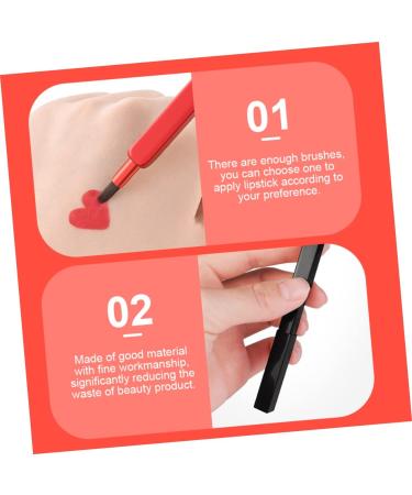 Gogogmee 3pcs Retractable Lip Brush Lipstick Applicator Lipstick Brush Lip Mask Brush Lipstick Lip Mask Applicator Lip Balm Brush Makeup Tool Eyeshadow Makeup Brush Cosmetics Brush - Buy Online on GoSupps.com