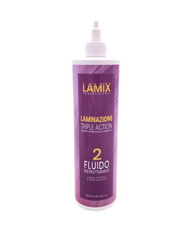 HAIR BODY STORE Lamix Triple Action Hair Lamination of liquid stimulates and strengthens the hair fiber gives body and volume to each hair 500 ml