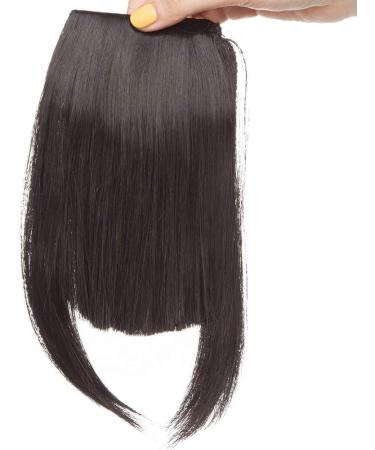 One Piece Straight Bang Clip In On Bangs Fringe Cute Hair Extensions - Natural Black - Buy Online on GoSupps.com