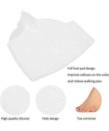 Natudeco 2 Set Toe Separator Corrector Straightener Silicone Toe Thumb Valgus Orthosis for Overlapping Toes and Restore Toes - Buy Online on GoSupps.com
