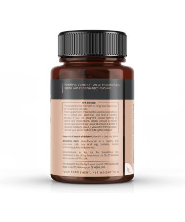 Phosphatidylserine Triple Strength & Phosphatidylcholine - 360 Tablets (6 Bottles) | Premium Memory & Cognitive Support - Buy Online on GoSupps.com