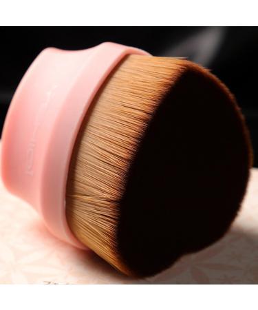 Makeup Brush for Foundation Concealer Blending Applicator for Women - Heart-Shaped Powder Makeup Tools Travel Size Cosmetic Applicator for Kids And Adult Brown - Buy Online on GoSupps.com
