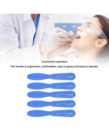 Verdant Touch Dental Alginate Mixing Plaster & Spatulas Set - 5pcs Dark Blue for Perfect Impressions - Buy Online on GoSupps.com