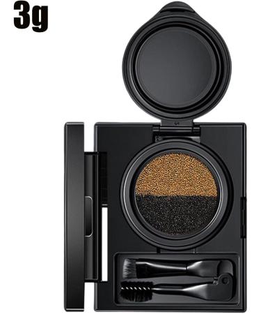 Eyebrow Makeup Two Color Eyebrow Mascara Two Color Eyebrow Pomade Waterproof Eyebrow and Eye Line Cream Forehead Powder with Stamp Double Brush for Precise Use Durable 01 - Buy Online on GoSupps.com